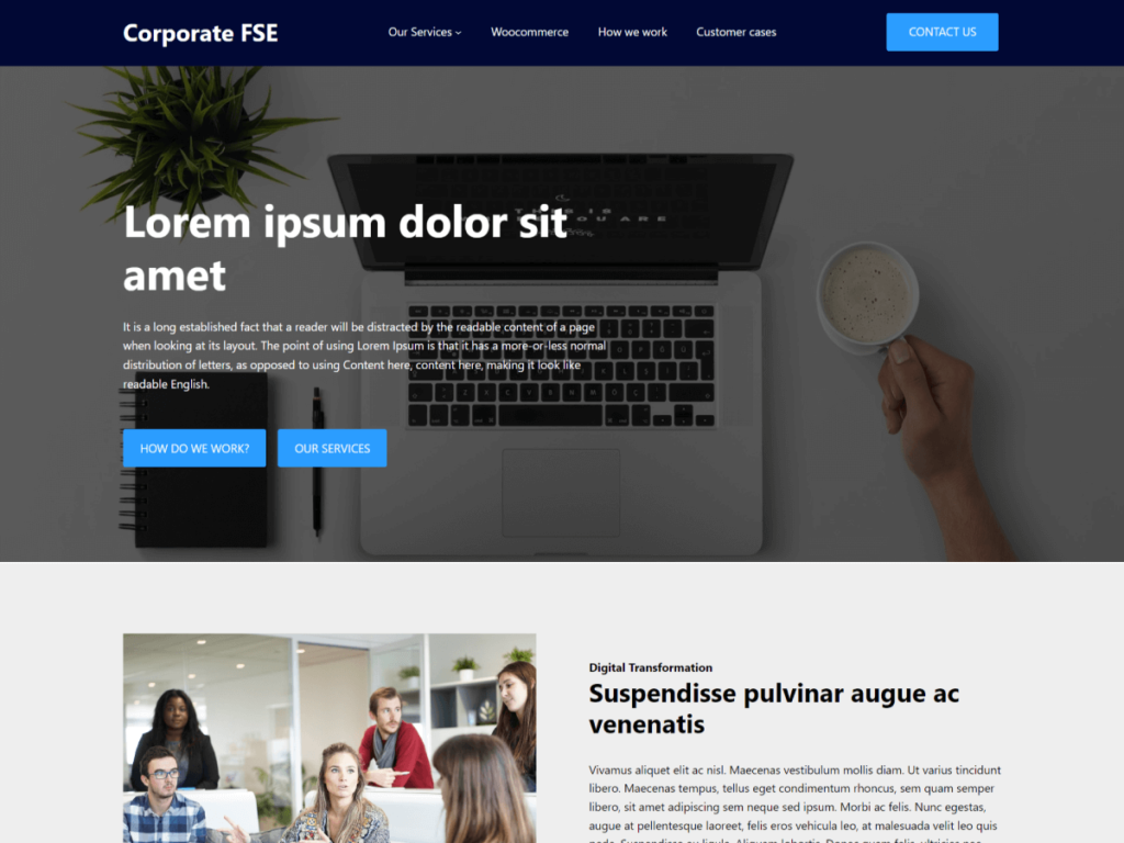 Corporate FSE Theme